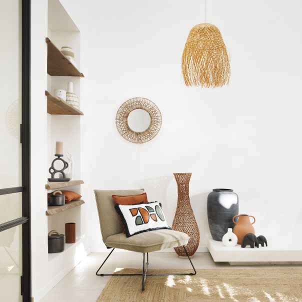 ATMOSPHERA Keramički svećnjak 26.5cm crna - 196680