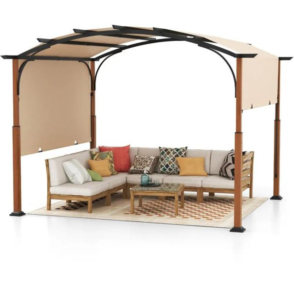 Venturo Prestige 4x3m Bež Pergola Lučni krov - EP3123789