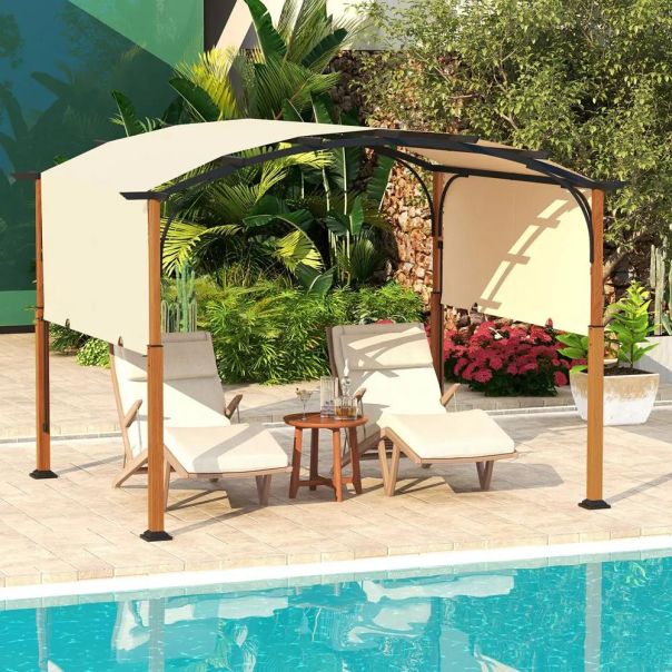 Venturo Prestige 4x3m Bež Pergola Lučni krov - EP3123789