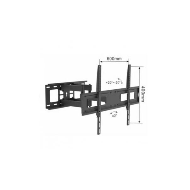 DOWE Zglobni nosač za TV 37''- 75'', crna - 198193