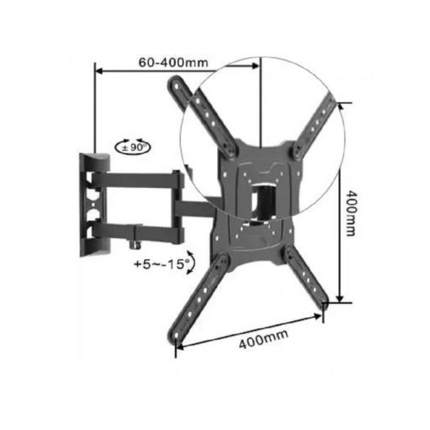 TV nosač Linkom zglobni 17-55 400*400 - 198194