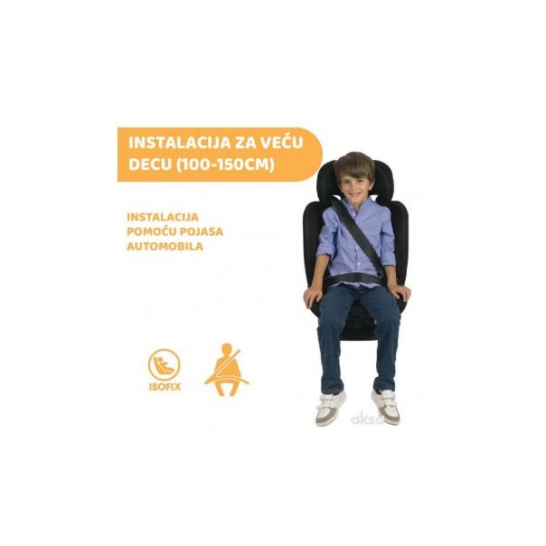 CHICCO Auto sedište A-S MOKITA I-SIZE (76-150), BLACK (A076422) - 199396-1