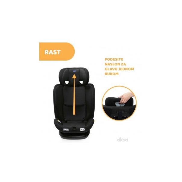 CHICCO Auto sedište A-S MOKITA I-SIZE (76-150), BLACK (A076422) - 199396-1