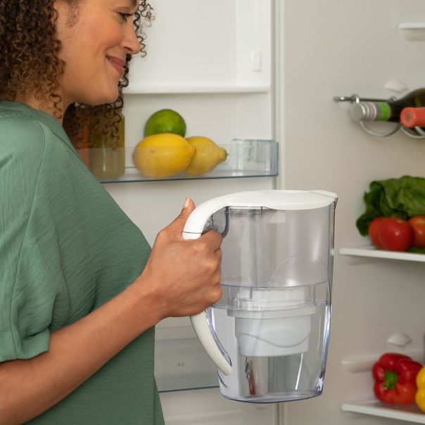 AQUA OPTIMA Bokal za filtriranje vode 2.8L Oria sa 6 filtera, bela - 19975