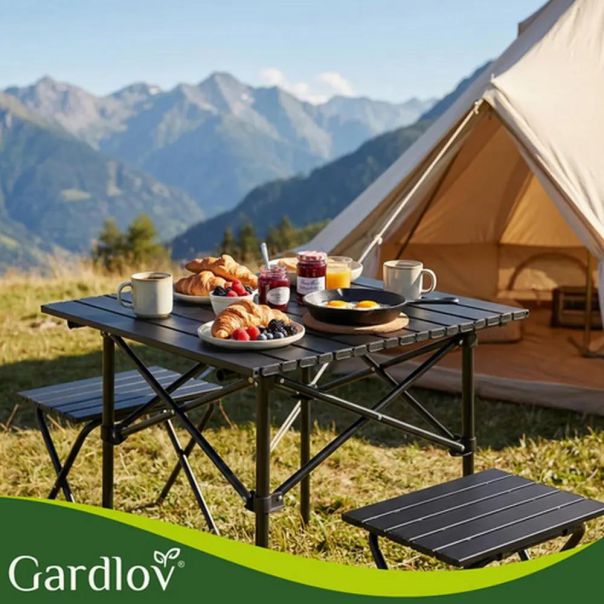 Gardlov Sklopivi kamperski sto Crni - EP3109074