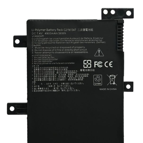 Baterija za laptop Asus X554, X555, K555 HQ2200 B - EP3065866