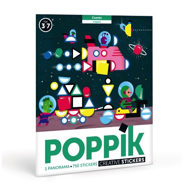 POPPIK Panorama od nalepnica: Svemir - MAT006