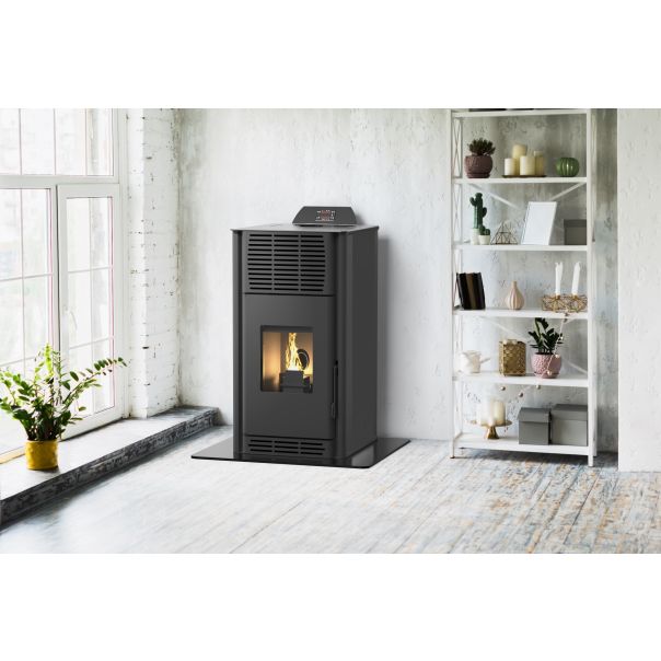 MARELI Kamin na pelet PS 10 air (10kW) crna - EP3020616