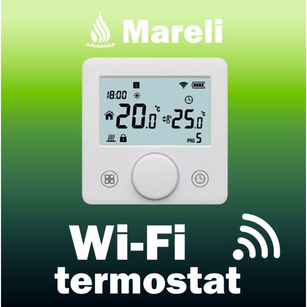 MARELI Smart digitalni termostat  točkić - EP3020676
