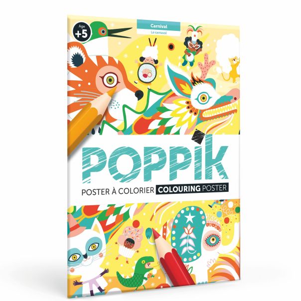 POPPIK Poster za bojenje: Karneval - COL003