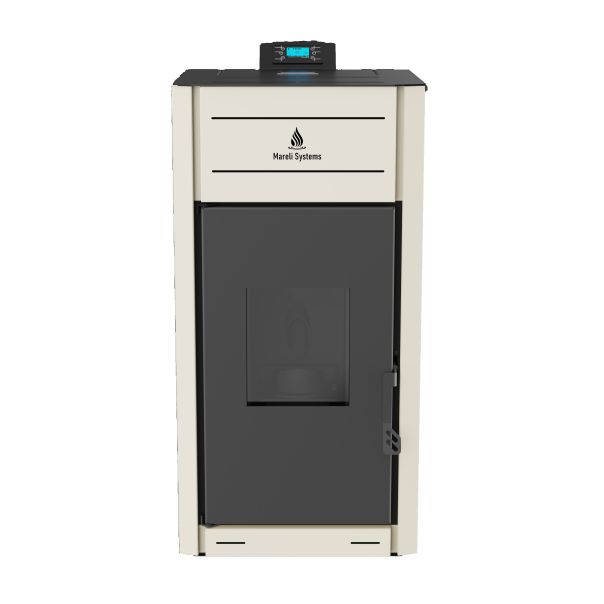 MARELI Kamin na pelet UNO 18 (2kW + 16kW) krem - EP3012026