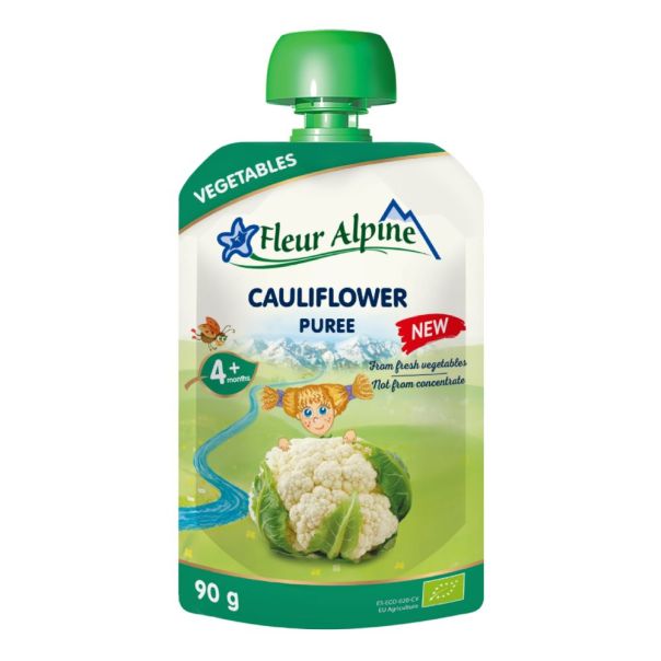 Fleur Alpine organski pire sa karfiolom 4+, 90gr - 000396-1