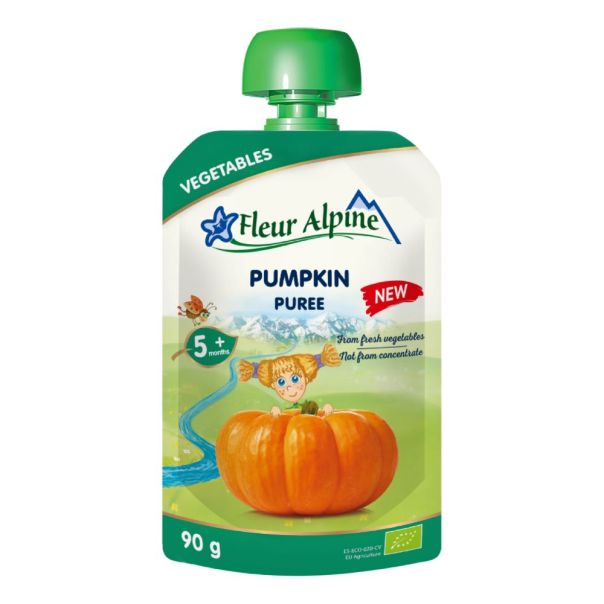 Fleur Alpine organski pire sa bundevom 5+, 90gr - 000399