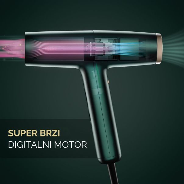 BABYLISS Fen za kosu D6555DE, zelena - D6555DE