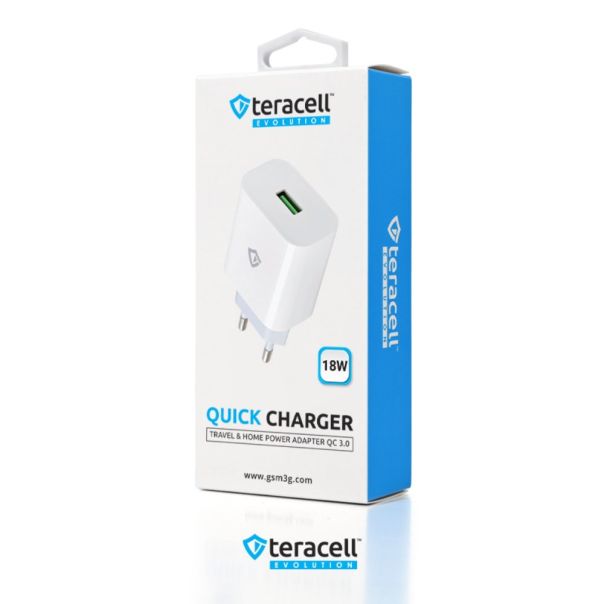Kucni punjac Teracell Evolution TC-07 PD Fast charging 20W beli CE - 223680