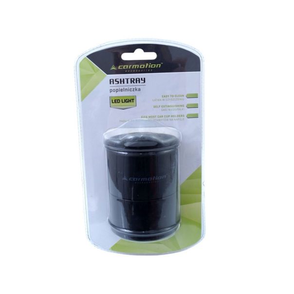 CARMOTION Univerzalna pepeljara za kola sa led svetlom svetlom - 1APT58123