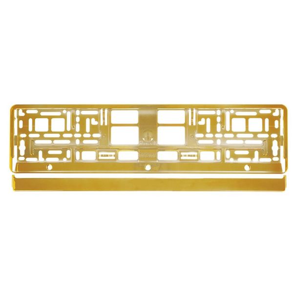 CARMOTION Okvir za tablicu 1kom zlatni - 1APT63450