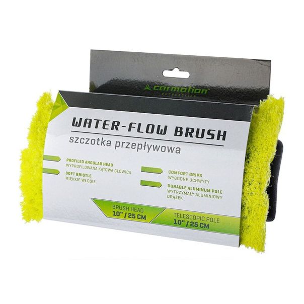 CARMOTION Četka teleskopska  32cm 150-250cm aluminijumska sa priklučkom za crevo - 1APT63513