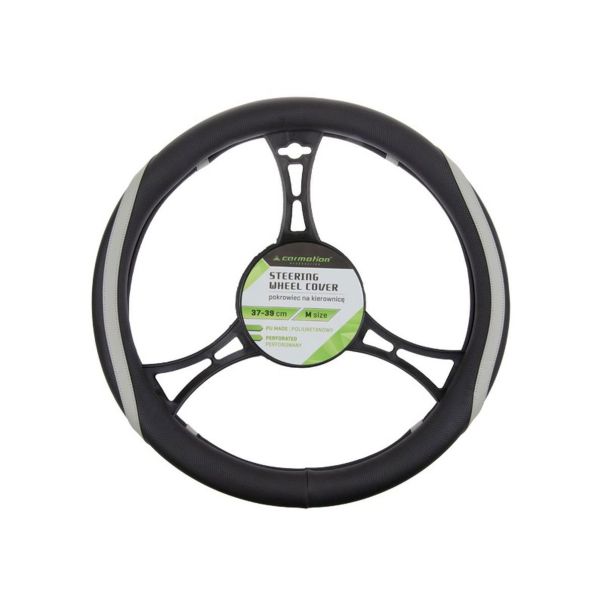 CARMOTION Obloga volana 37-39cm tekstilni sa  perforacijom i sivim elementom - 1APT86361