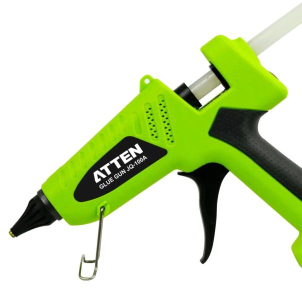 Pistolj za vruce lepljenje JQ-100A Atten zeleni - 222665