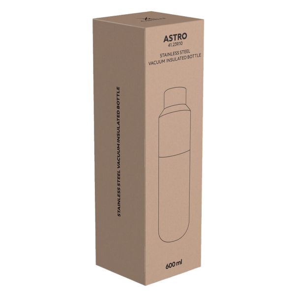Castelli Termos boca Astro, Inox 304, Dvobojni dizajn, 600ml, Crna - EP3246715