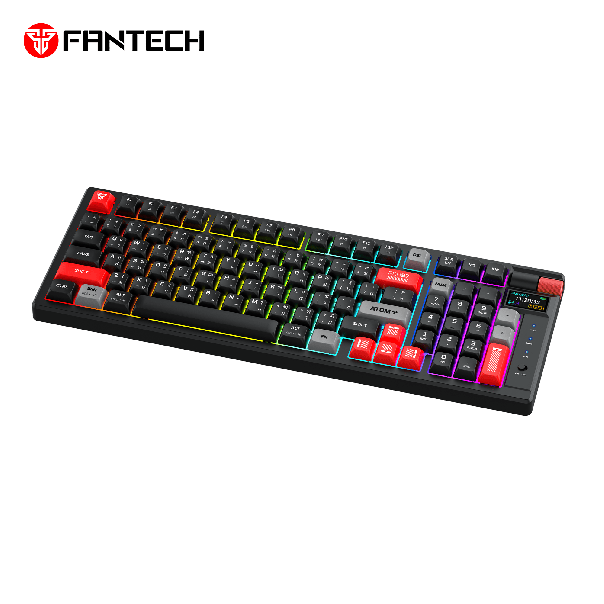 FANTECH Gejmerska Mehanička Tastatura MK918 ATOM PRO97 Red Switch Wireless - 220819