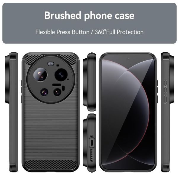 Maska za Xiaomi 17 Ultra crna Defender Safeguard - EP2964566