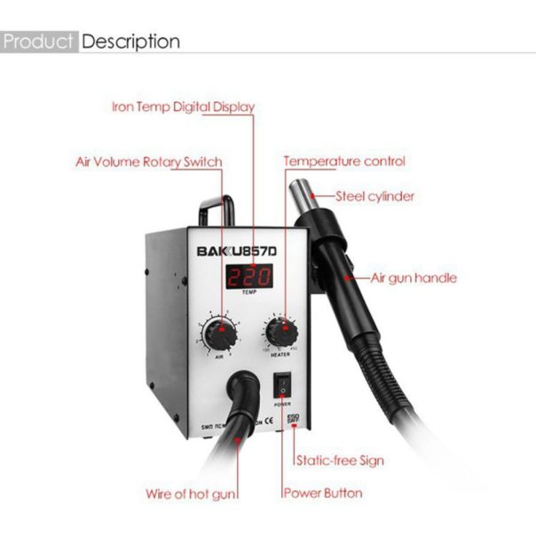 Duvaljka BAKU BK-857D - 65707