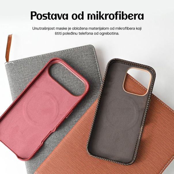 Maska za iPhone 15 6.1 crna Magsafe Urban Cube - 224308