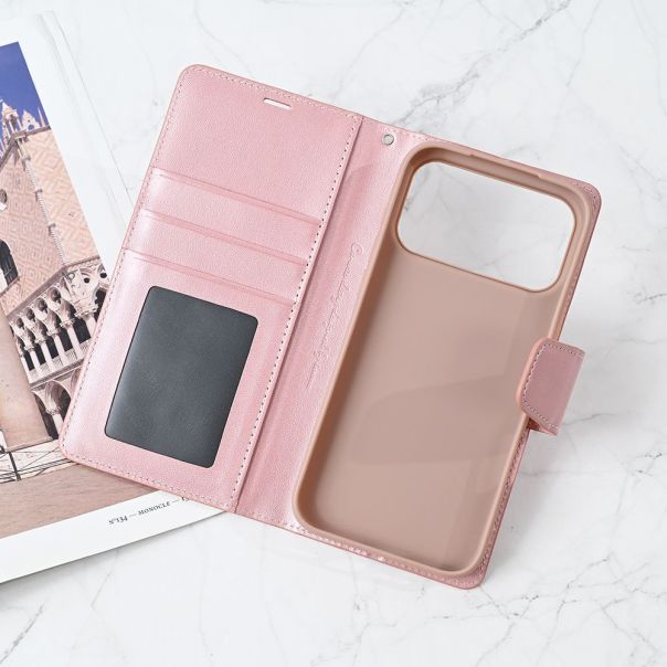 Maska za iPhone 17 Pro Max 6.9 roze Hanman Canvas ORG - 223414