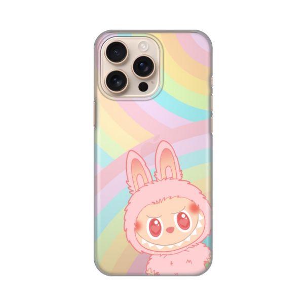 Maska za iPhone 16 Pro Max 6.9 La Bubu Rainbow Silikonska Print Skin - 8020933