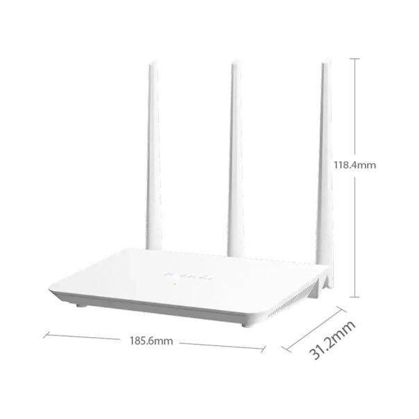 Wireless Router Tenda AC3 AC750Mbps/ext3x5dBi/2,4-5GHz/4xLAN/WAN - EP3169394