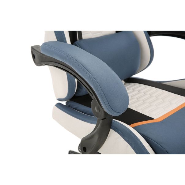 ePlayGame Gejmerska stolica HC-4095 FABRIC BGN crno plava - HC-4095 FABRIC BGN