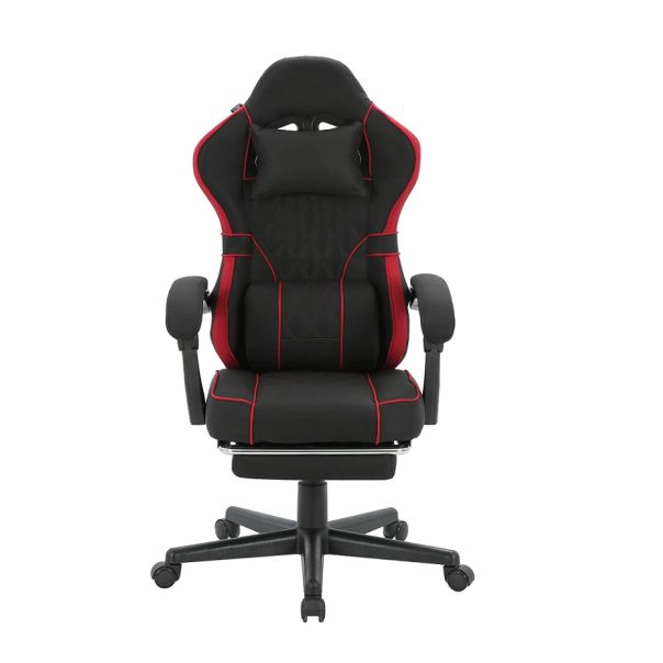 ePlayGame Retro Gejmerska stolica HC-4064LUX-3 crno crvena - HC-4064LUX-3
