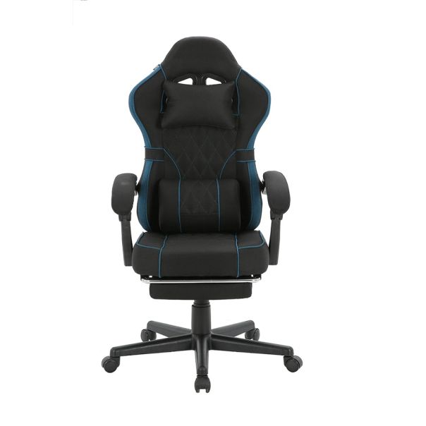 ePlayGame Retro Gejmerska stolica HC-4064LUX-1 crno plava - HC-4064LUX-1