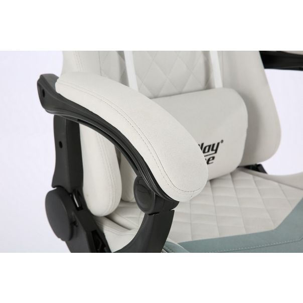 ePlayGame Retro Gejmerska stolica HC-1135 Bež - HC-1135