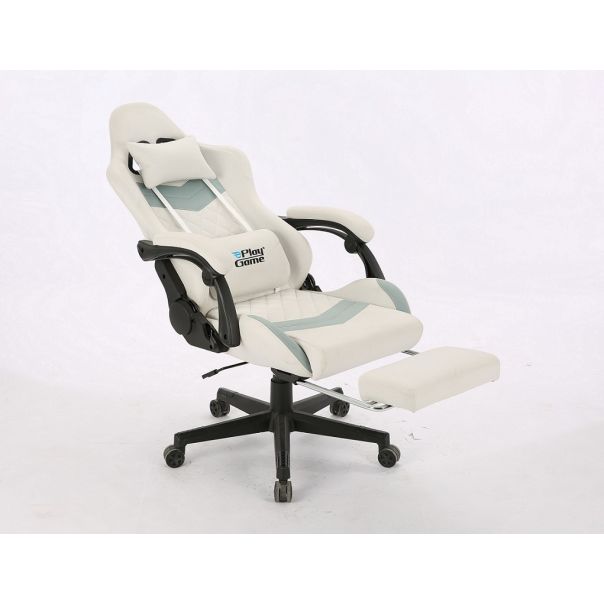 ePlayGame Retro Gejmerska stolica HC-1135 Bež - HC-1135