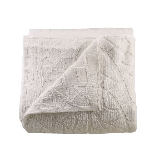 DEKOR DOM Frotir prekrivač STONE 145x200 - IVORY - 26 - EP2880198