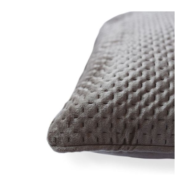 DEKOR DOM Dekorativna jastučnica 45x45cm Velluto Ultrasonic, anthracite - 023934