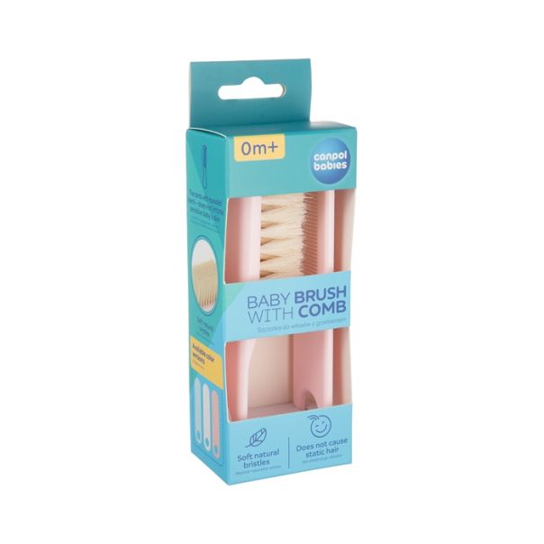 CANPOL BABIES CESALJ I CETKA SOFT (0m+) - PINK 2/424 - EP2739734