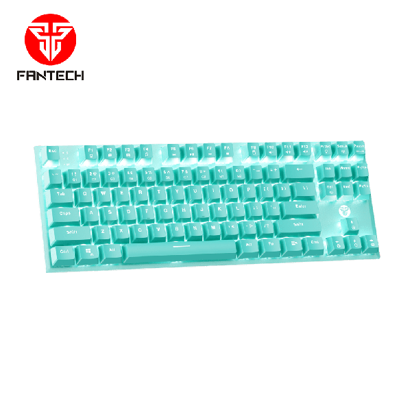 FANTECH Gejmerska mehanička tastatura MK856 MAXFIT87 MINT EDITION (PLAVI SWITCH) - FT99924