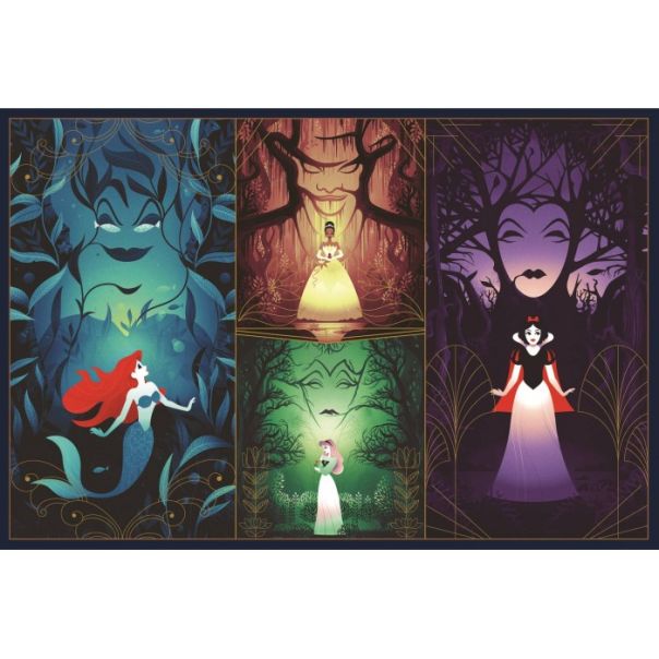 TREFL Puzzle Šarmantne princeze Disney - 2x200 delova - 103563-13317