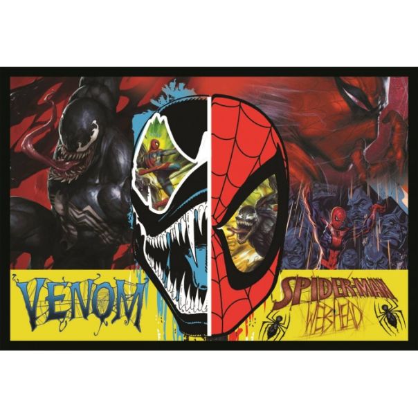 TREFL Puzzle Spidermana Noć i dan - 2x200 delova - 103561-13314