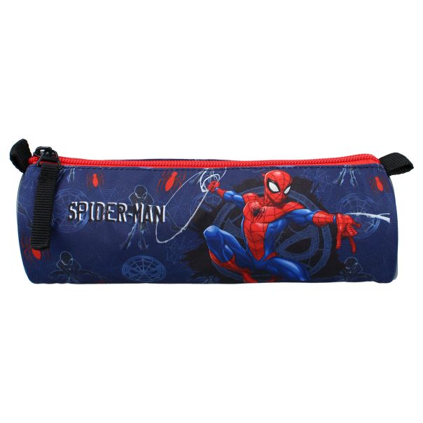 VADOBAG Okrugla prazna pernica Spiderman, plava - 76092