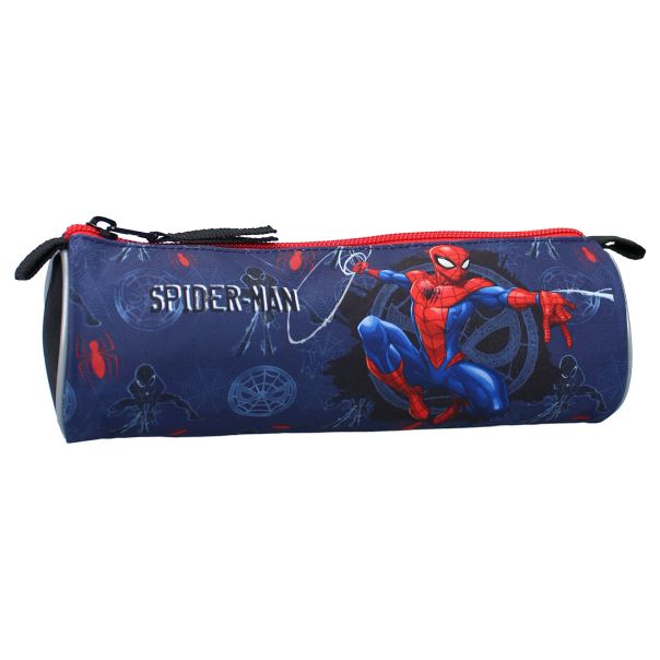 VADOBAG Okrugla prazna pernica Spiderman, plava - 76092