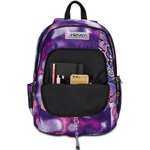 SEVEN Ranac sa USB ulazom za punjenje telefona - Bubble street - 200102404-359