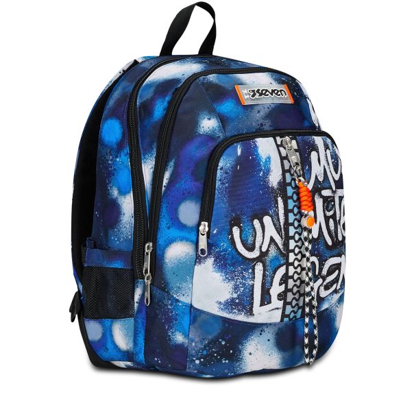 SEVEN Ranac sa USB ulazom za punjenje telefona - Retrocolor - 200102439-550