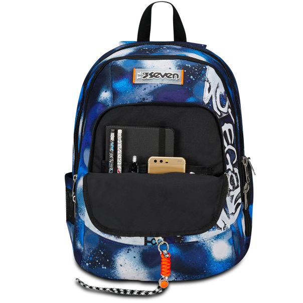 SEVEN Ranac sa USB ulazom za punjenje telefona - Retrocolor - 200102439-550