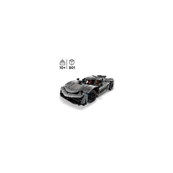 LEGO 42173 Koenigsegg Jesko Absolut sivi hiperautomobil - 239300
