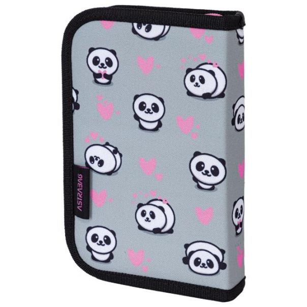 ASTRABAG Pernica puna 1zip 1preklop AC11 Panda 24.Astrabag 503024008 siva - 20119-1-1